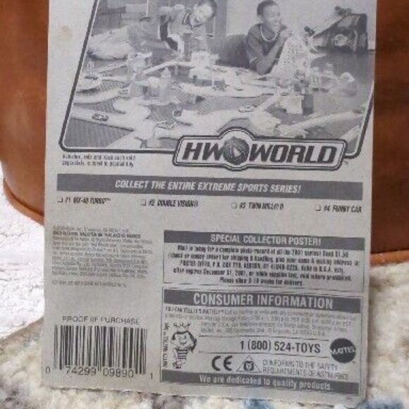 2001 Hot Wheels Extreme Sports Series Double Vision No. 2/4 Collector #082. - Picture 3 of 11